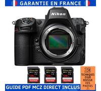 Nikon Z8 + 3 SanDisk 128GB Extreme PRO UHS-II SDXC 300 MB/s + Guide PDF MCZ DIRECT '20 TECHNIQUES POUR RÉUSSIR VOS PHOTOS