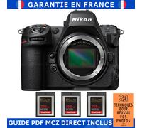 Nikon Z8 + 3 SanDisk 256GB Extreme PRO CFexpress Type B + Guide PDF MCZ DIRECT '20 TECHNIQUES POUR RÉUSSIR VOS PHOTOS