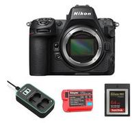 Z8 Boitier + Kingma 2400mAh batterie (Nikon EN-EL15) + Kingma chargeur de batterie + SanDisk CFexpress Type B 64 Go