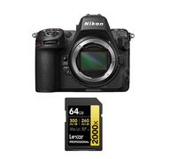 Nikon Z8 Boîtier+ Lexar 2000x UHS-II 64 Go carte mémoire SDXC professionnelle
