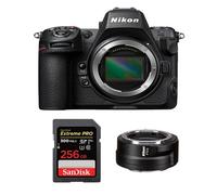 Nikon Z8 Boîtier + Nikon FTZ II + Carte SanDisk 256 Go Extreme PRO SDXC UHS-II