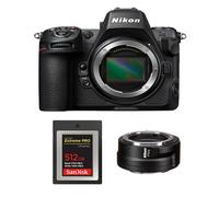 Nikon Z8 Boîtier + Nikon FTZ II + Carte SD SanDisk 512 Go Extreme PRO CFexpress Type B
