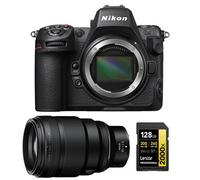 Nikon Z8 Boîtier+Nikon Z 85mm f1.2 S NIKKOR+Lexar 128Go Carte mémoire SDXC professionnelle 2000x UHS-II