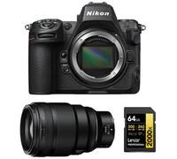 Nikon Z8 Boîtier+Nikon Z 85mm f1.2 S NIKKOR+Lexar 64Go Carte mémoire SDXC professionnelle 2000x UHS-II