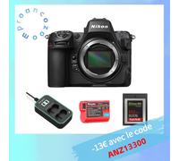 Z8 Boitier + Kingma 2400mAh batterie (Nikon EN-EL15) + Kingma chargeur de batterie + SanDisk CFexpress Type B 512 Go