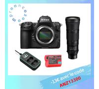 Nikon Z8 Boitier + Z 180-600mm F 5.6-6.3 VR + Kingma 2400mAh batterie (Nikon EN-EL15) + Kingma chargeur de batterie