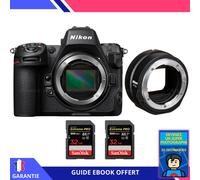 Nikon Z8 + FTZ II + 2 SanDisk 32GB Extreme PRO UHS-II SDXC 300 MB/s + Ebook ""Devenez Un Super Photographe"" - Appareil Photo Nikon