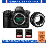 Nikon Z8 + FTZ II + 2 SanDisk 64GB Extreme PRO UHS-II SDXC 300 MB/s + Guide PDF MCZ DIRECT '20 TECHNIQUES POUR RÉUSSIR VOS PHOTOS