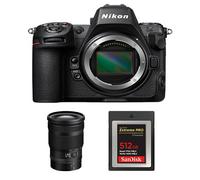 Nikon Z8 Kit Z 24-120mm f4 S + Carte SD SanDisk 512 Go Extreme PRO CFexpress Type B