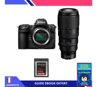 Nikon Z8 + Z 100-400mm f/4.5-5.6 VR S + 1 SanDisk 128GB Extreme PRO CFexpress Type B + Ebook 'Devenez Un Super Photographe' - Hybride Nikon