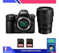 Nikon Z8 + Z 14-24mm f/2.8 S + 2 SanDisk 128GB Extreme PRO UHS-II SDXC 300 MB/s + Ebook 'Devenez Un Super Photographe' - Hybride Nikon