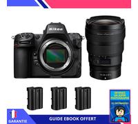Nikon Z8 + Z 14-24mm f/2.8 S + 3 Nikon EN-EL15c + Ebook 'Devenez Un Super Photographe' - Hybride Nikon