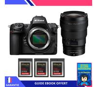 Nikon Z8 + Z 14-24mm f/2.8 S + 3 SanDisk 128GB Extreme PRO CFexpress Type B + Ebook 'Devenez Un Super Photographe' - Hybride Nikon