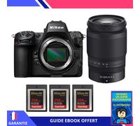 Nikon Z8 + Z 24-200mm f/4-6.3 VR + 3 SanDisk 256GB Extreme PRO CFexpress Type B + Ebook 'Devenez Un Super Photographe' - Hybride Nikon