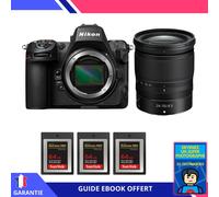 Nikon Z8 + Z 24-70mm f/4 S + 3 SanDisk 64GB Extreme PRO CFexpress Type B + Ebook 'Devenez Un Super Photographe' - Hybride Nikon