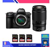 Nikon Z8 + Z 28-75mm f/2.8 + 3 SanDisk 128GB Extreme PRO UHS-II SDXC 300 MB/s + Ebook 'Devenez Un Super Photographe' - Hybride Nikon