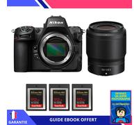 Nikon Z8 + Z 50mm f/1.8 S + 3 SanDisk 512GB Extreme PRO CFexpress Type B + Ebook 'Devenez Un Super Photographe' - Hybride Nikon