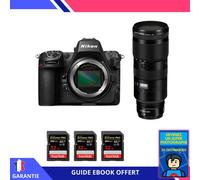 Nikon Z8 + Z 70-200mm f/2.8 VR S + 3 SanDisk 32GB Extreme PRO UHS-II SDXC 300 MB/s + Ebook 'Devenez Un Super Photographe' - Hybride Nikon