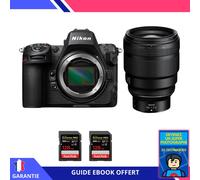 Nikon Z8 + Z 85mm f/1.2 S + 2 SanDisk 128GB Extreme PRO UHS-II SDXC 300 MB/s + Ebook 'Devenez Un Super Photographe' - Hybride Nikon