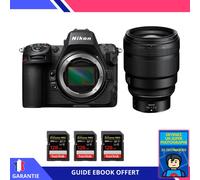 Nikon Z8 + Z 85mm f/1.2 S + 3 SanDisk 128GB Extreme PRO UHS-II SDXC 300 MB/s + Ebook 'Devenez Un Super Photographe' - Hybride Nikon