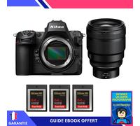 Nikon Z8 + Z 85mm f/1.2 S + 3 SanDisk 64GB Extreme PRO CFexpress Type B + Ebook 'Devenez Un Super Photographe' - Hybride Nikon