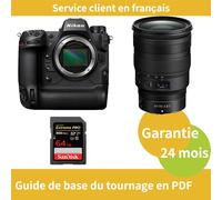 Nikon Z9 Camera+Objectif Nikon Z 24-70mm f2.8 S NIKKOR+SanDisk 64 Go Extreme PRO carte SDXC UHS-II