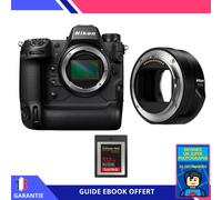 Nikon Z9 + FTZ II + 1 SanDisk 512GB Extreme PRO CFexpress Type B + Ebook 'Devenez Un Super Photographe' - Hybride Nikon