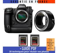Nikon Z9 + FTZ II + 2 SanDisk 512GB Extreme PRO CFexpress Type B + Guide PDF ""20 TECHNIQUES POUR RÉUSSIR VOS PHOTOS