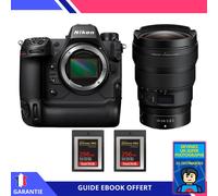 Nikon Z9 + Z 14-24mm f/2.8 S + 2 SanDisk 256GB Extreme PRO CFexpress Type B + Ebook 'Devenez Un Super Photographe' - Hybride Nikon