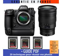 Nikon Z9 + Z 24-70mm f/2.8 S + 3 SanDisk 128GB Extreme PRO CFexpress Type B + Guide PDF ""20 TECHNIQUES POUR RÉUSSIR VOS PHOTOS