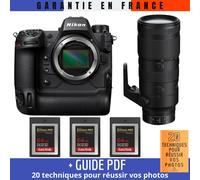 Nikon Z9 + Z 70-200mm f/2.8 VR S + 3 SanDisk 64GB Extreme PRO CFexpress Type B + Guide PDF ""20 TECHNIQUES POUR RÉUSSIR VOS PHOTOS