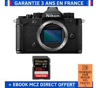 Nikon Zf + 1 SanDisk 256GB Extreme PRO UHS-II SDXC 300 MB/s + Ebook '20 Techniques pour Réussir vos Photos' - Appareil Photo Hybride