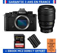 Nikon Zf + 135mm f/1.8 S Plena + 1 SanDisk 128GB Extreme PRO UHS-II SDXC 300 MB/s + 1 Nikon EN-EL15C + Ebook '20 Techniques pour Réussir vos Photos' - Appareil Photo Hybride