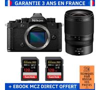 Nikon Zf + 17-28mm f/2.8 + 2 SanDisk 128GB Extreme PRO UHS-II SDXC 300 MB/s + Ebook '20 Techniques pour Réussir vos Photos' - Appareil Photo Hybride