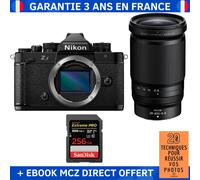 Nikon Zf + 28-400mm f/4-8 VR + 1 SanDisk 256GB Extreme PRO UHS-II SDXC 300 MB/s + Ebook '20 Techniques pour Réussir vos Photos' - Appareil Photo Hybride