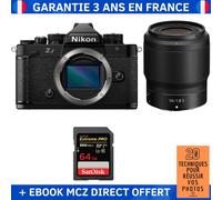 Nikon Zf + 50mm f/1.8 S + 1 SanDisk 64GB Extreme PRO UHS-II SDXC 300 MB/s + Ebook '20 Techniques pour Réussir vos Photos' - Appareil Photo Hybride