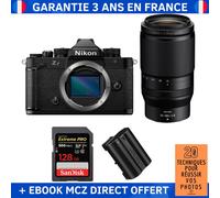Nikon Zf + 70-180mm f/2.8 + 1 SanDisk 128GB Extreme PRO UHS-II SDXC 300 MB/s + 1 Nikon EN-EL15C + Ebook '20 Techniques pour Réussir vos Photos' - Appareil Photo Hybride