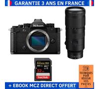 Nikon Zf + 70-200mm f/2.8 VR S + 1 SanDisk 32GB Extreme PRO UHS-II SDXC 300 MB/s + Ebook '20 Techniques pour Réussir vos Photos' - Appareil Photo Hybride