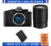 Nikon Zf + 85mm f/1.8 S + 1 Nikon EN-EL15C + Ebook '20 Techniques pour Réussir vos Photos' - Appareil Photo Hybride