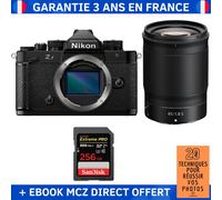 Nikon Zf + 85mm f/1.8 S + 1 SanDisk 256GB Extreme PRO UHS-II SDXC 300 MB/s + Ebook '20 Techniques pour Réussir vos Photos' - Appareil Photo Hybride