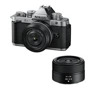Nikon Appareil photo Zf Silver + Objectifs NIKKOR Z 40mm f/2 SE et Z 28mm f/2.8 – Garanti 3 ans