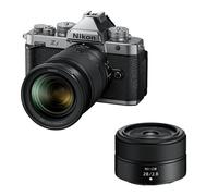 NIKON Zf Silver + Objectif Z 24-70mm f/4 S + Z 28mm f/2.8 Garanti 3 ans