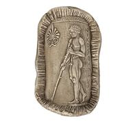 Nikosthenes Sculpture murale grecque en relief - Petite sculpture murale en terre cuite | Fait à la main en Grèce | Art céramique grecque antique | Décoration d'intérieur classique de 15 cm