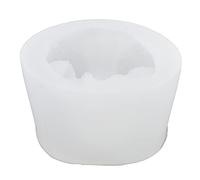 Nikou 3D Angel Résine Réutilisable Silicone de Qualité Alimentaire pour DIY Décoration Maison Bébé Angel Bougie Facile à Démouler Idéal pour le Visage de Gâteau 10cm