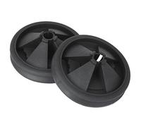 Nikou Accessoires de pièces de rechange pour broyeur à déchets, 2 pièces en silicone anti-éclaboussures compatibles avec InSinkErator 87 mm de diamètre extérieur