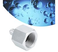 Nikou Adaptateur de régulateur de CO2 en aluminium, 3/8 à W21,8, accory pour bière maison, compatible avec régulateur de CO2 et connecteur