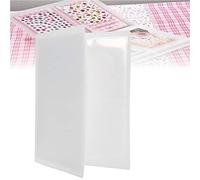 Nikou Album d'autocollants pour ongles, 20 pages/80 emplacements pour nail art, livre de rangement d'autocollants pour ongles, collection d'albums, support de rangement pour nail art, affichage de