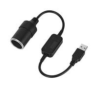 Nikou Adaptateur de Prise Allume - Cigare Adaptateur de Prise USB 12 V pour Voiture, Adaptateur 5 V vers convertisseur mâle Femelle