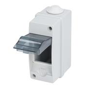 Nikou Boîtier de Protection de Distribution IP65 Étanche Transparent Protection Disjoncteur Electrique Exterieur avec Couvercle pour Disjoncteur Mural