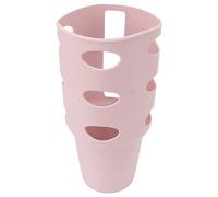Nikou Botte de protection en silicone pour tasse isotherme de 1 200 ml, housse de protection antidérapante et résistante à l'usure pour la maison et les voyages, rose clair, manchon de protection